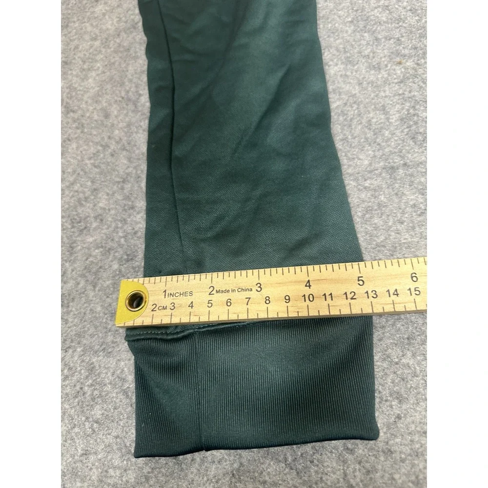 Reebok Performance Joggers Youth Large 10/12 Green Polyester Sweatpants